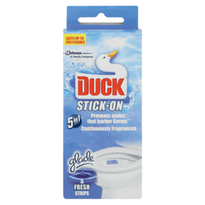 Duck Stick-On Fresh Scented Toilet Strips 3 Pack - myhoodmarket