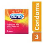 Durex Pleasure Me Condoms 3s - myhoodmarket