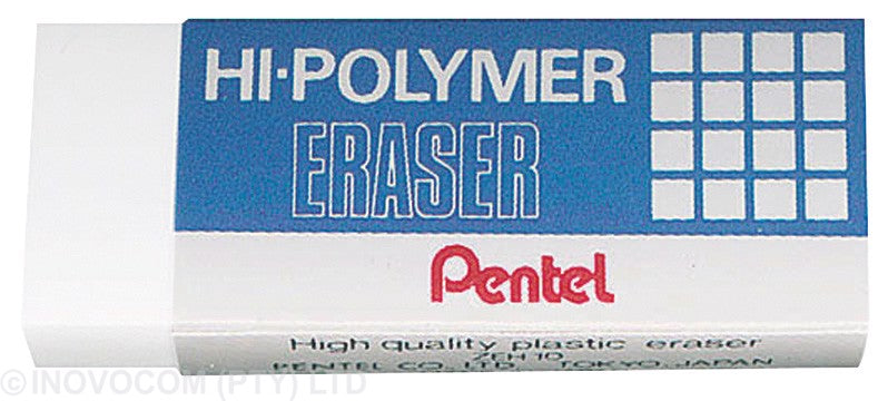 Pentel Hi-Polymer Eraser Large White