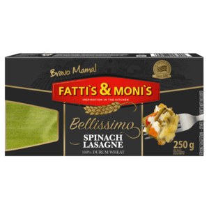 Fatti's & Moni's Bellissimo Spinach Lasagne 250g - myhoodmarket
