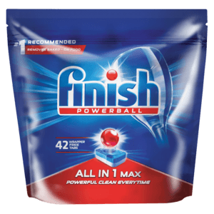 Finish All-In-1 Max Dishwasher Tablets 42 Pack - myhoodmarket