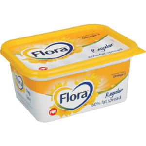 Flora Regular 50% Fat Spread 1kg - myhoodmarket