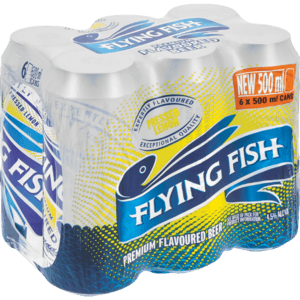 Flying Fish Lemon Beer Cans 6 x 500ml