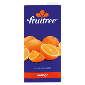 Fruitree Orange Flavoured Juice 1L - myhoodmarket