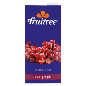 Fruitree Red Grape Fruit Nectar Blend 1L - myhoodmarket