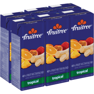 Fruitree Tropical Fruit Juice 6 x 200ml - myhoodmarket