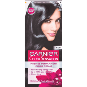 Garnier Colour Sensation 1.0 Ultra Onyx Black Hair Colour - myhoodmarket