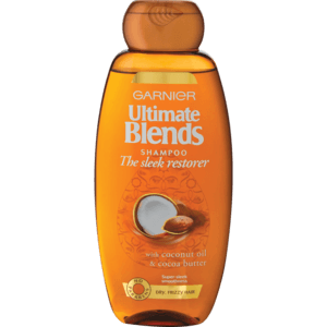 Garnier Ultimate Blends The Sleek Restorer With Coconut Oil & Cocoa Butter Shampoo 400ml - myhoodmarket