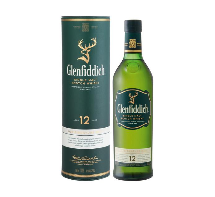 Glenfiddich 12 Years Whisky 1x750ml - myhoodmarket