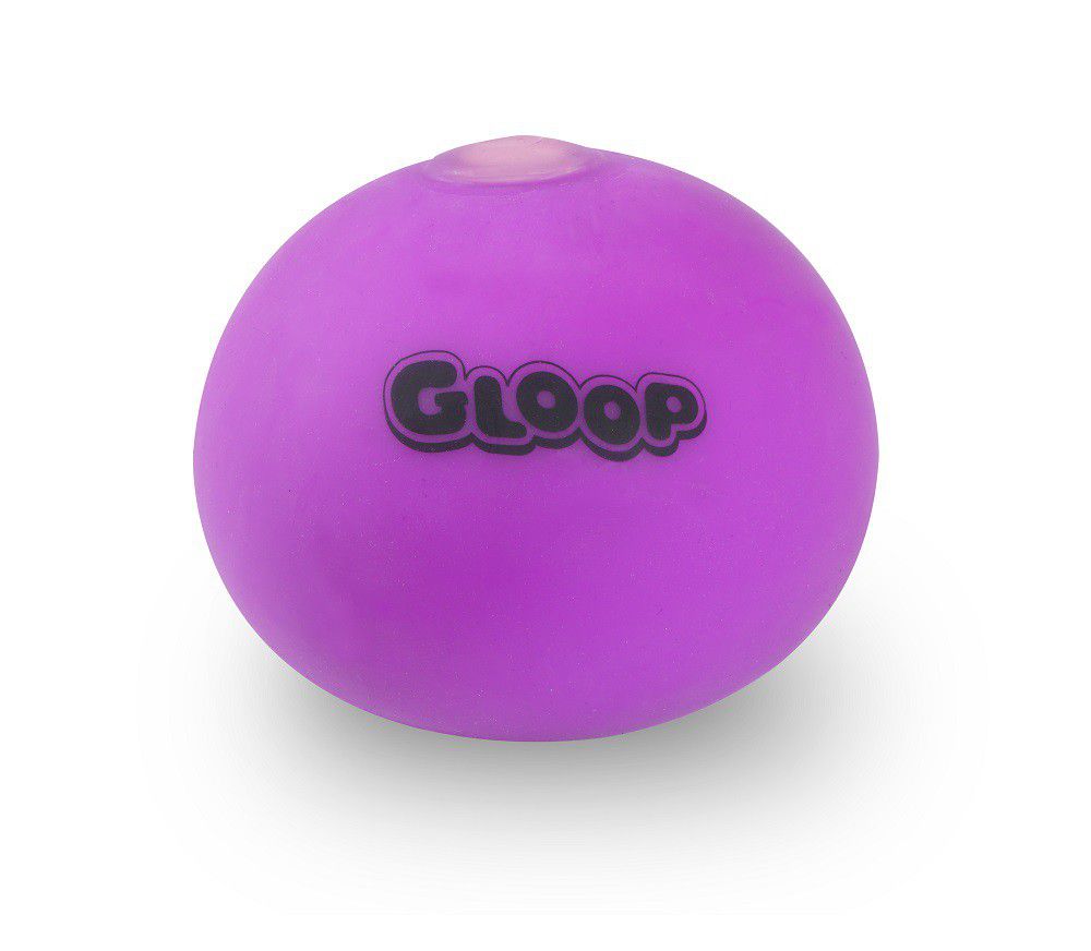 Gloop Splodge Stress / Play Ball 110mm Pink to Purple