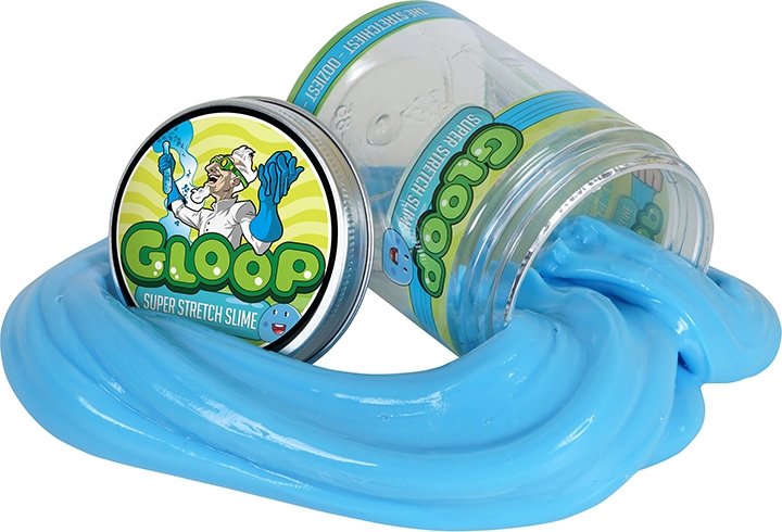 Gloop Super-Stretch Slime (Blue)