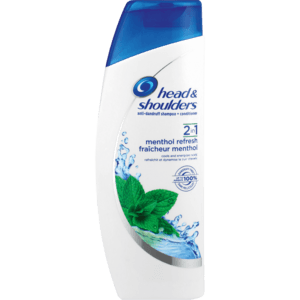 Head & Shoulders 2-In-1 Menthol Refresh Anti-Dandruff Shampoo & Conditioner 400ml - myhoodmarket