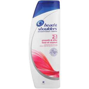 Head & Shoulders 2-In-1 Smooth & Silky Anti-Dandruff Shampoo & Conditioner 400ml - myhoodmarket