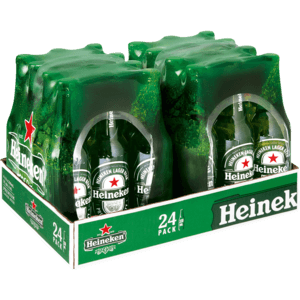 Heineken Premium Lager Beer Bottles 12 x 330ml - myhoodmarket
