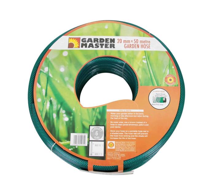 Garden Master Garden Hosepipe (50m x 20mm)