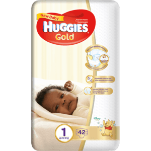 Huggies Size 1 New Baby Diapers 42 Pack - myhoodmarket