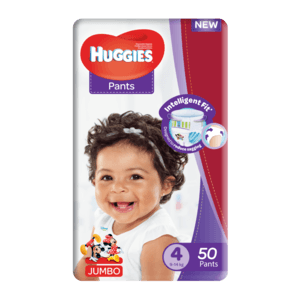 Huggies Size 4 Jumbo Diaper Pants 50 Pack - myhoodmarket