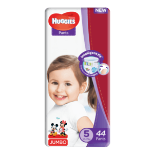 Huggies Size 5 Jumbo Diaper Pants 44 Pack - myhoodmarket