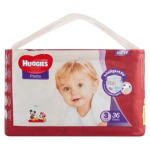 Huggies Unisex Size 3 Diaper Pants 36 Pack - myhoodmarket