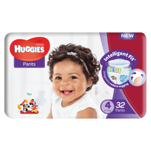 Huggies Unisex Size 4 Diaper Pants 32 Pack - myhoodmarket