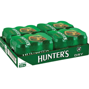 Hunter's Dry Cider Cans 24 x 330ml - myhoodmarket