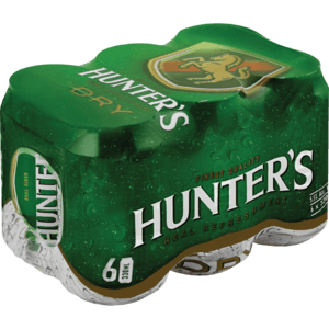 Hunter's Dry Cider Cans 6 x 330ml - myhoodmarket