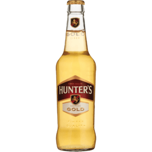 Hunter's Gold Cider Bottle 330ml - myhoodmarket