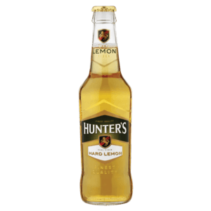 Hunter's Hard Lemon Cider Bottle 330ml - myhoodmarket