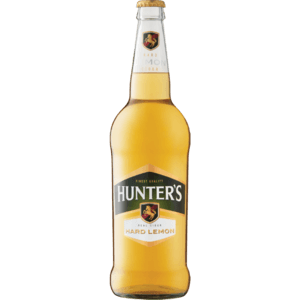 Hunter's Hard Lemon Cider Bottle 660ml - myhoodmarket