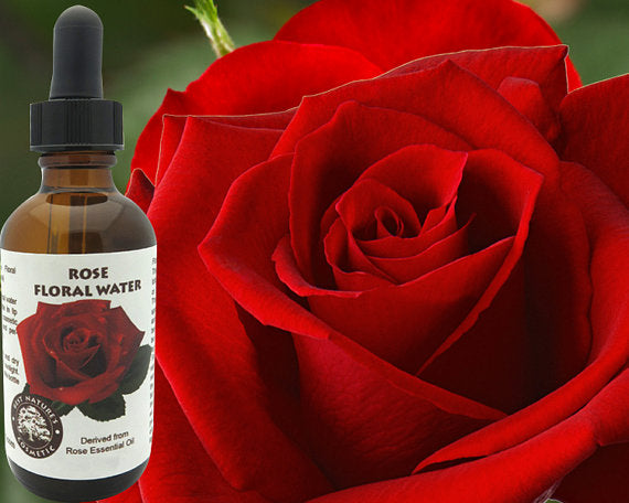 Rose Floral Water (Hydroflorate or Hydrosol) for
