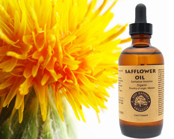 Safflower Seed Oil  Organic (Cold Pressed,