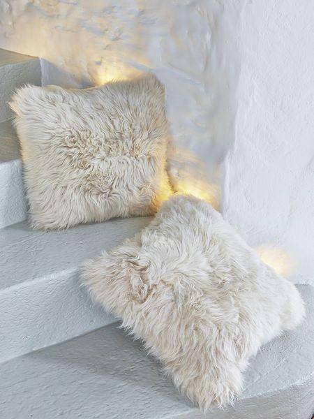 Square Furry Pillow