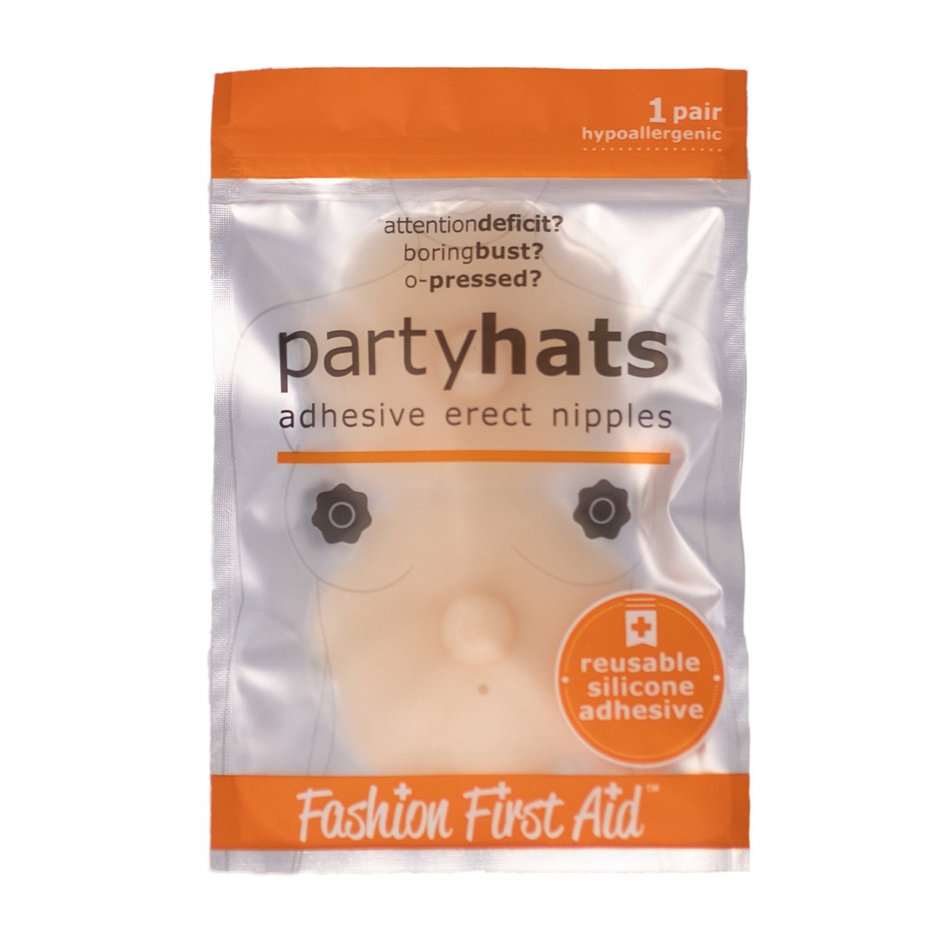 Party Hats: adhesive erect areolae