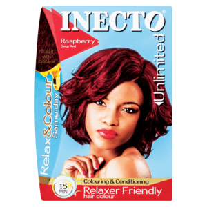 Inecto Deep Red Raspberry Hair Colour 130ml - myhoodmarket