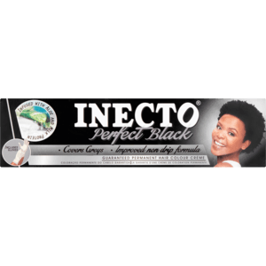 Inecto Perfect Black Hair Colour Créme 50ml - myhoodmarket