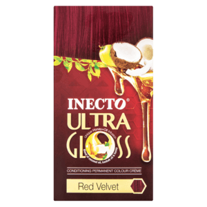 Inecto Ultra Red Velvet Permanent Hair Dye 75ml - myhoodmarket