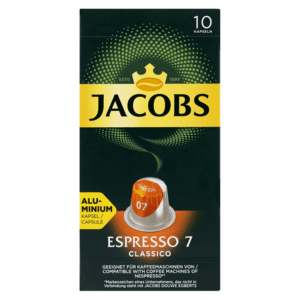 Jacobs Espresso 7 Classico Coffee Capsules 10 Pack - myhoodmarket