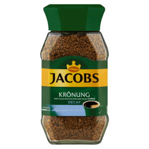 Jacobs Krönung Decaf Instant Coffee 100g - myhoodmarket