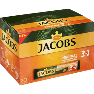 Jacobs Krönung Original 3-In-1 Coffee 20 x 18g - myhoodmarket