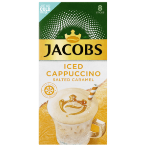 Jacobs Salted Caramel Flavoured Ice Cappuccino 8 Pack - myhoodmarket