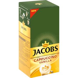 Jacobs Vanilla Cappuccino Sticks 10 Pack - myhoodmarket