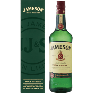Jameson Irish Whiskey Bottle 750ml - myhoodmarket