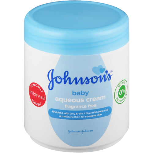 Johnson's Fragrance Free Baby Aqueous Cream 500ml
