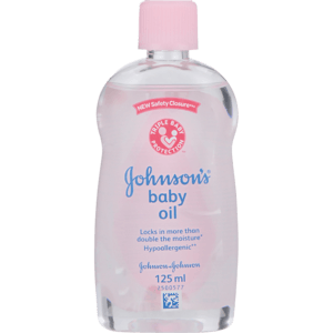 Johnson's Baby Oil 125ml - myhoodmarket