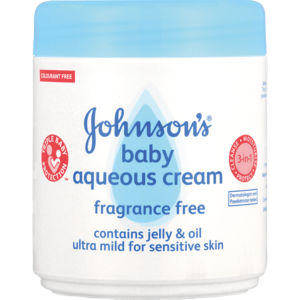 Johnson's Fragrance Free Aqueous Cream 500ml - myhoodmarket