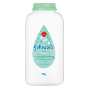 Johnson's Fresh Baby Powder With Honeysuckle Extract 200g - myhoodmarket