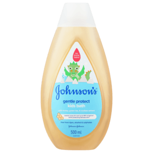 Johnson's Gentle Protect Kids Bath 500ml - myhoodmarket