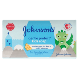 Johnson's Gentle Protect Kids Soap Bar 100g - myhoodmarket
