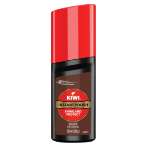 Kiwi Brown Liquid Shoe Polish 30ml - myhoodmarket