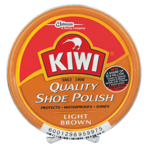 Kiwi Light Brown Shoe Polish 50ml - myhoodmarket